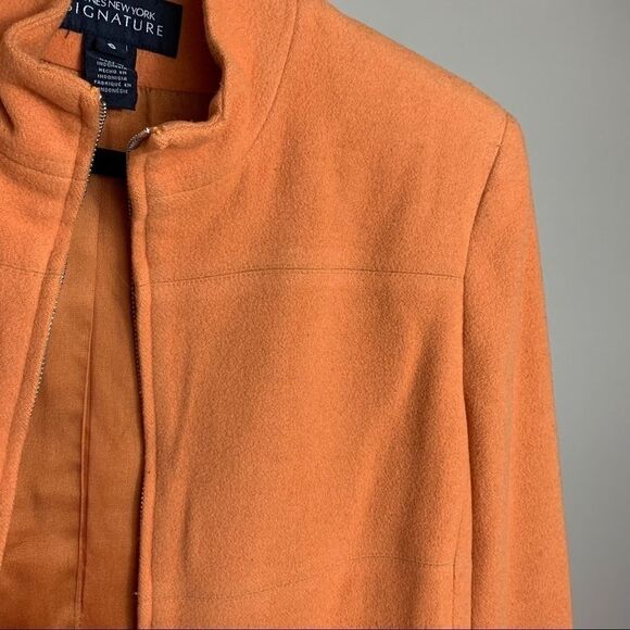 Jones New York Signature orange wool blend size 6 - Picture 9 of 12
